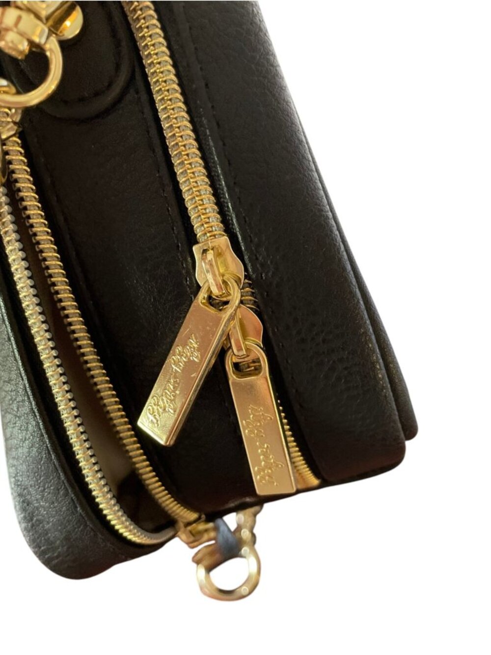 Itzy Ritzy Double Take Crossbody Diaper Bag - Black - Picture 9 of 16